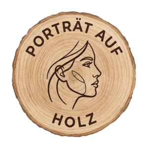 Porträt auf Holz